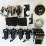 DEDOLIGHT 4x 100WATT mit Viel Zubehör